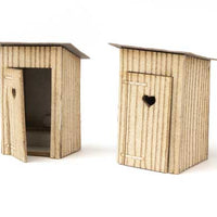 Bausatz Toilettenhäuschen