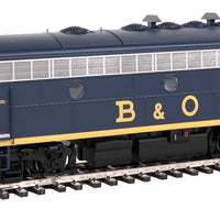 Walthers Diesellokset F7 AB Baltimore & Ohio mit LokSound