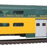 Walthers 85' Pullman-Standard Bi-Level Commuter Coach Chicago & North Western