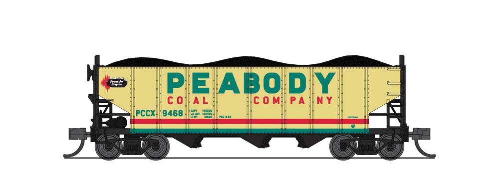 Broadway Hopper Peabody Coal 2 Stück
