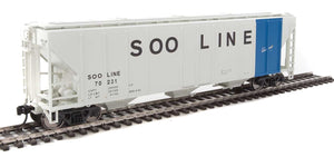 Walthers Covered Hopper Soo Line
