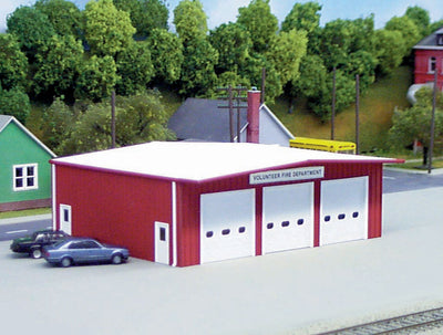 Bausatz Feuerwehrhalle