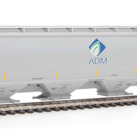 Walthers 67' Trinity 6351 4-Bay Covered Hopper Archer-Daniels-Midland ADMX