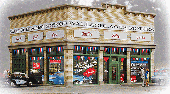 Walthers Fertiggebäude Laden Wallschlager Motors