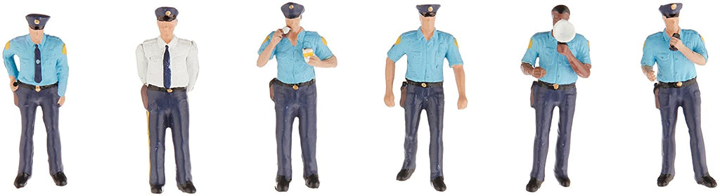 Bachmann Figuren 6 Polizisten