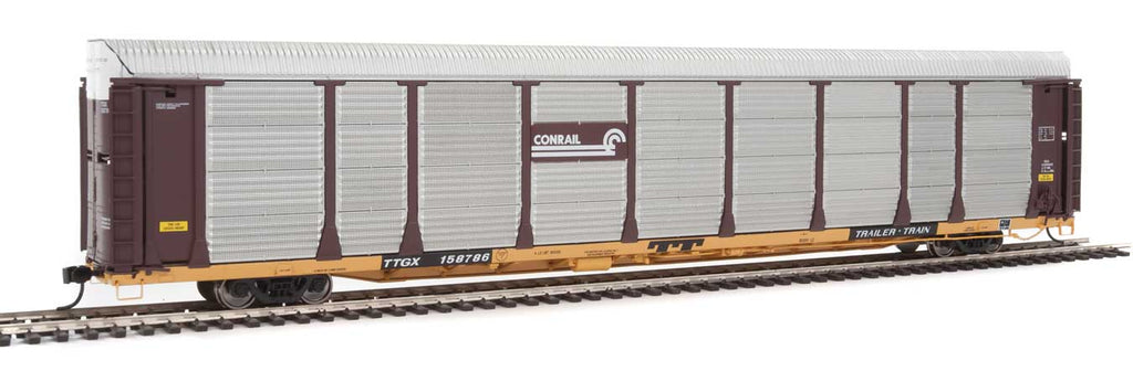 Walthers 89' Thrall Bi-Level Auto Carrier Conrail