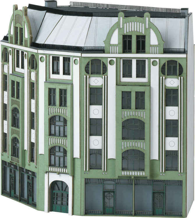 Bausatz Eck Stadthaus Jugendstil