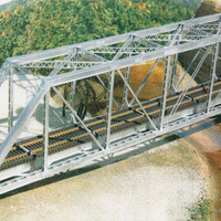 Bausatz Brücke eingleisig 53 cm