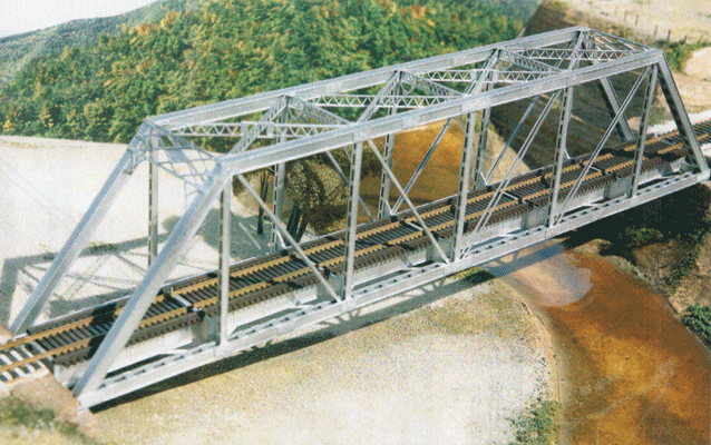 Bausatz Brücke eingleisig 53 cm