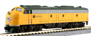 Kato Diesellok EMD E8A Chicago & North Western mit DCC