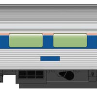 Walthers 85' Budd Large Window Coach Amtrak