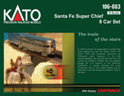 Kato Personenwagenset Super Chief Santa Fe