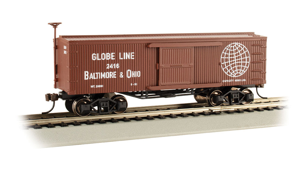 Bachmann Old Time Wood Boxcar Baltimore & Ohio