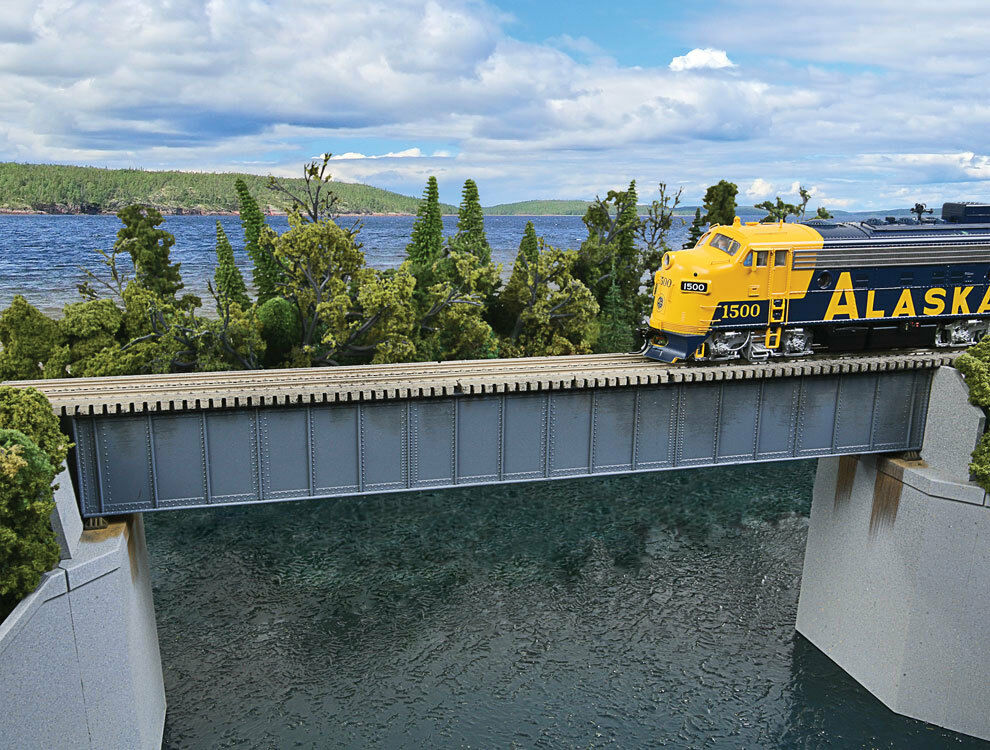 Bausatz Brücke Eisenbahnbrücke Länge 31,5 cm