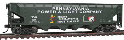 Walthers 40` Offset Hopper Pennsylvania Power & Light PPLX