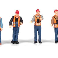 Figuren Bahnarbeiter 6 Stück