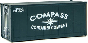 H0 Container 20 Fuß Compass Container Company