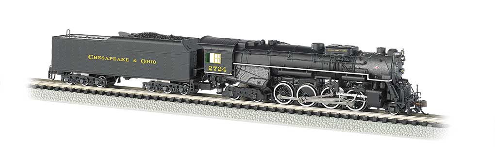 Bachmann Dampflok  2-8-4  Chesapeake & Ohio mit Sound