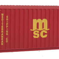 H0 Container 20 Fuß Mediterranean Shipping Co MSC