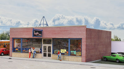 Bausatz Modelleisenbahnladen Hobby Shop