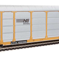 Walthers 89' Thrall Bi-Level Auto Carrier Norfolk Southern