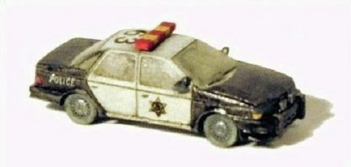 GHQ Metallbausatz Polizei Wagen