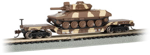 Bachmann Schwerlastwagen United States Army mit Sheridan Panzer