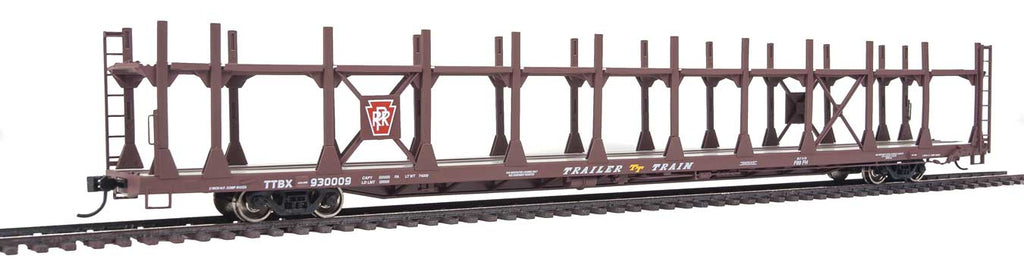 Walthers Flatcar Bi-Level Open Auto Rack Pennsylvania Railroad