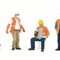 Bachmann Figuren 6 Straßenarbeiter