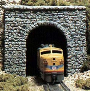 Woodland Tunnelportal eingleisig