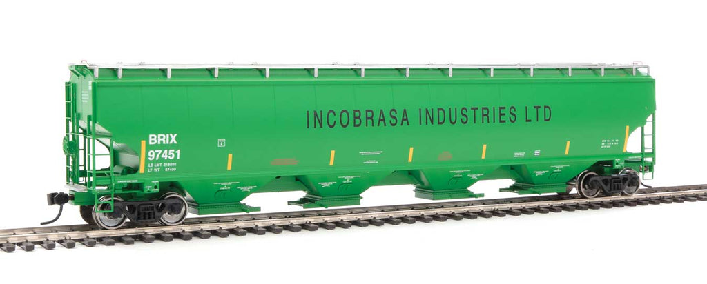 Walthers 67' Trinity 6351 4-Bay Covered Hopper Incobrasa Industries Limited BRIX