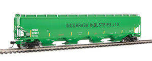 Walthers 67' Trinity 6351 4-Bay Covered Hopper Incobrasa Industries Limited BRIX