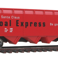 Walthers Offset Hopper Santa Claus Coal Express