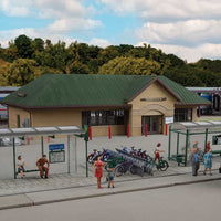 Bausatz Bushaltestellen und Fahrradständer
