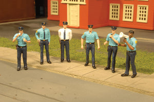 Bachmann 6 Figuren Polizei