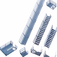 Messingbausatz Treppen und Geländer