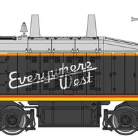 Walthers Diesellok EMD SW7 Chicago, Burlington & Qunicy