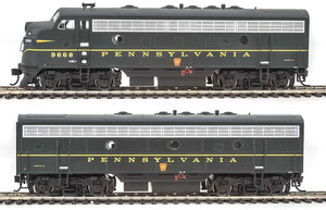 Diesellokset EMD F7AB Pennsylvania Railroad