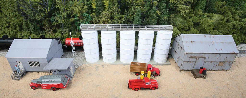 Bausatz Brennstoffhändler mit Tankanlage